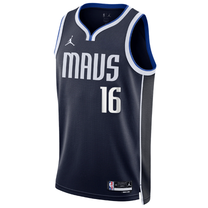 Dallas Mavericks Navy Statement Jersey Caleb Martin #16