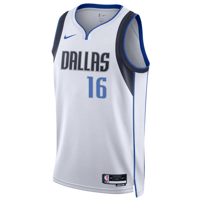 Dallas Mavericks White Association Jersey Caleb Martin #16