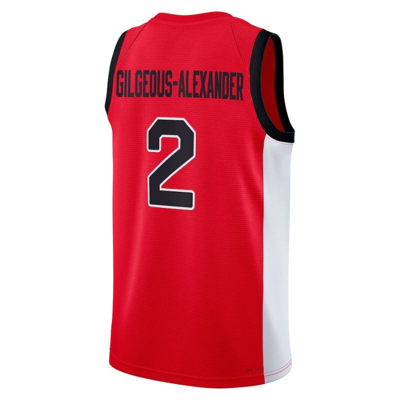 Canada Basketball 2024 Gilgeous-Alexander Jersey back