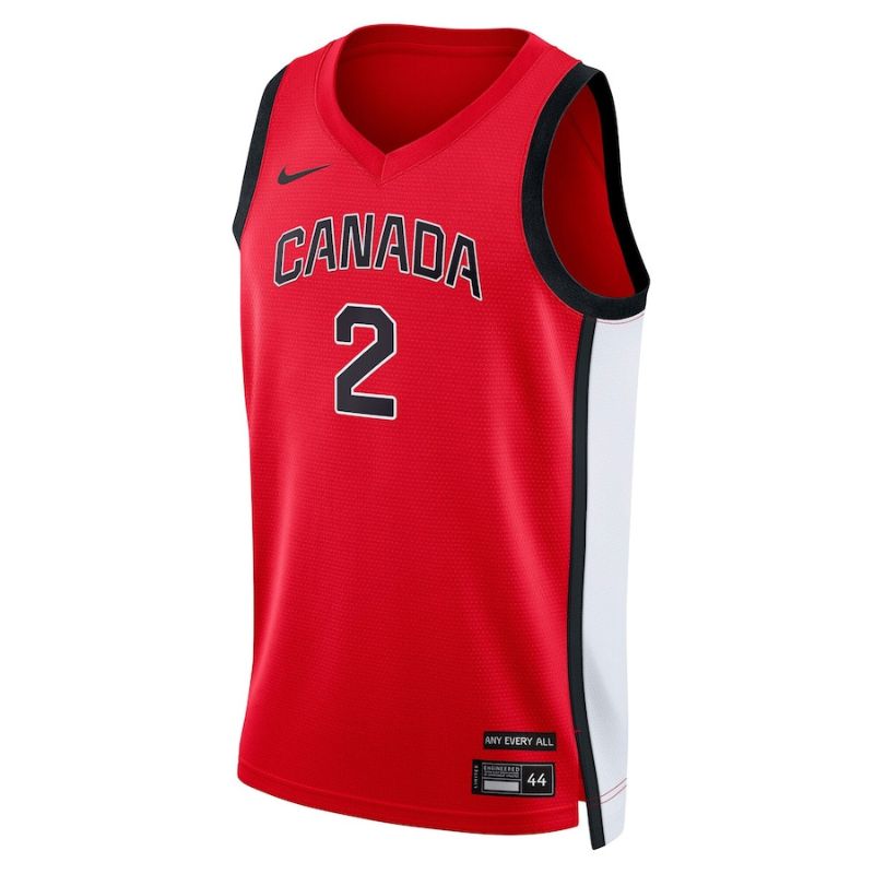 Canada Basketball 2024 Gilgeous-Alexander Jersey front