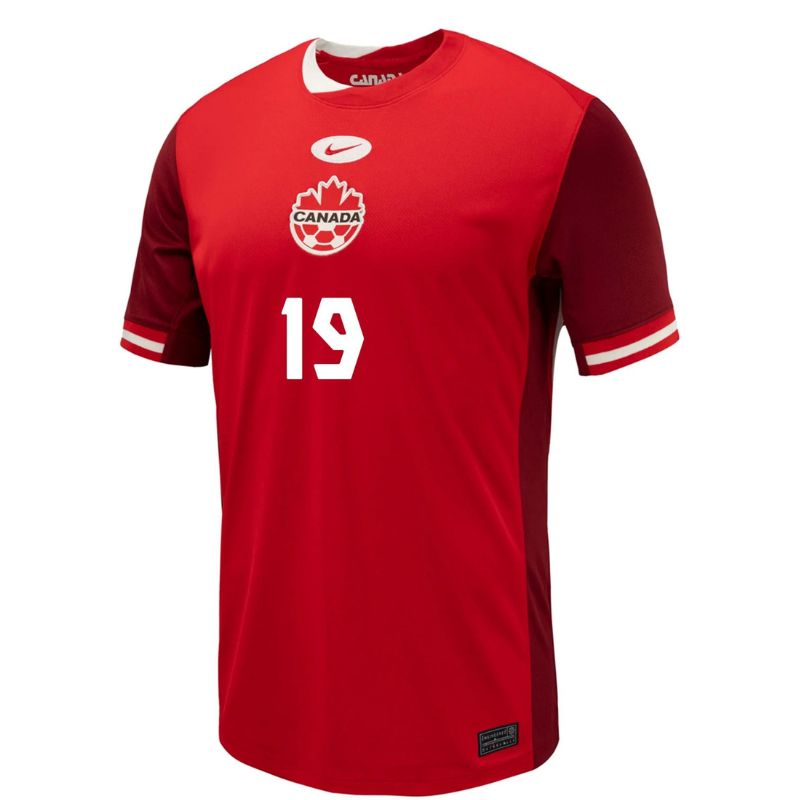 Canada 2024 Home Jersey Davies #19