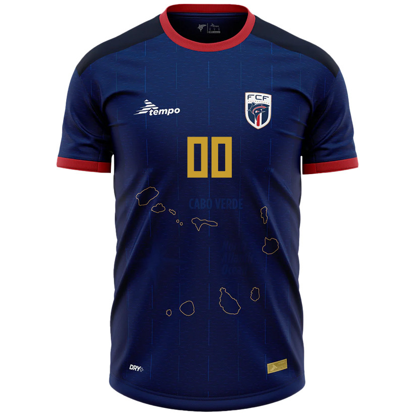 Cape Verde 2026 Home Jersey Custom