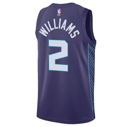 Charlotte Hornets Purple Statement Jersey Grant Williams #2