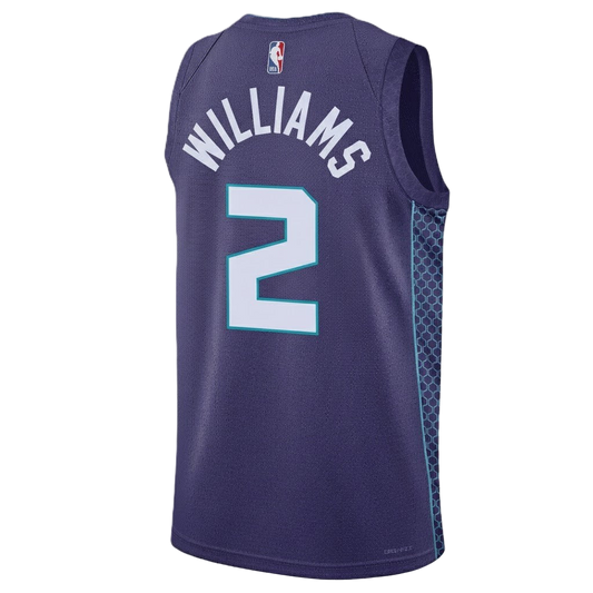 Charlotte Hornets Purple Statement Jersey Grant Williams #2