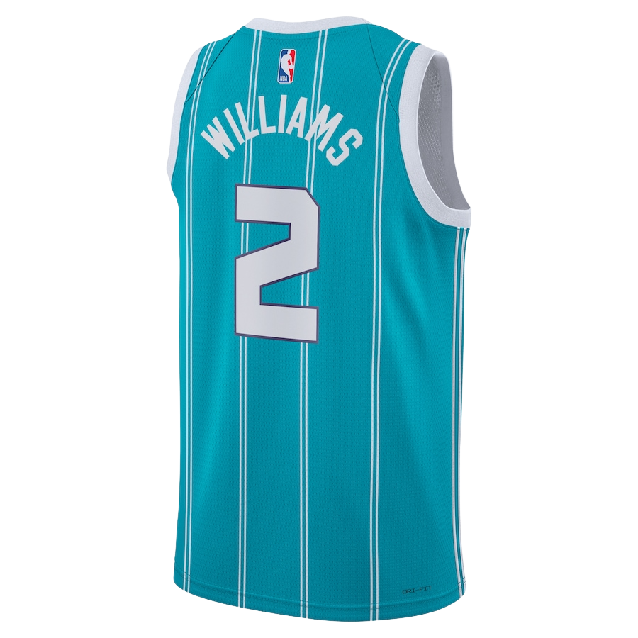 Charlotte Hornets Teal Icon Jersey Grant Williams #2