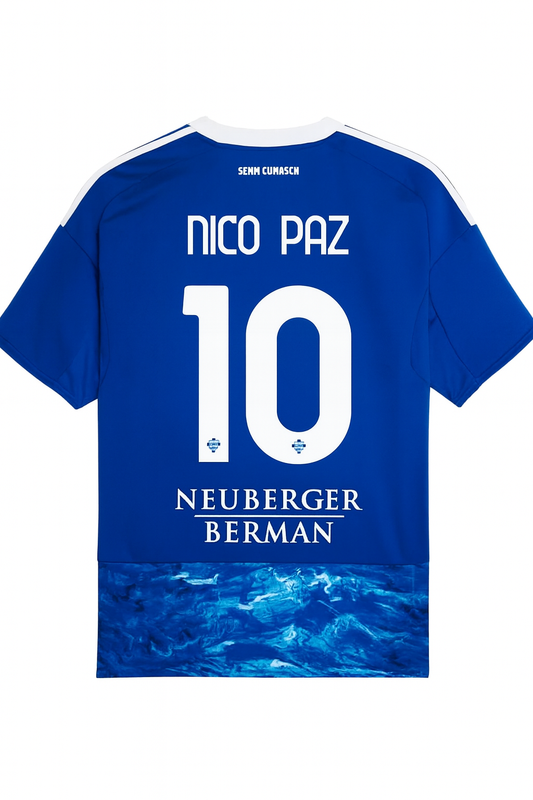 Como 1907 25/26 Home Jersey Nico Paz #10