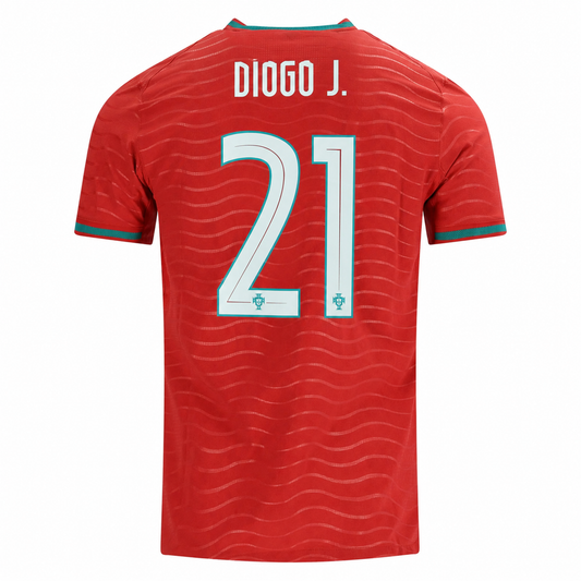 Portugal 2026 Home Jersey Diogo Jota #21