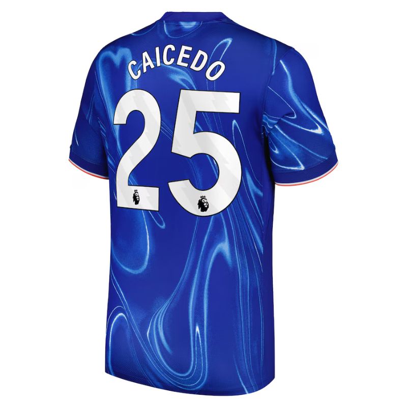 Chelsea 24/25 Home Jersey Caicedo #25 back