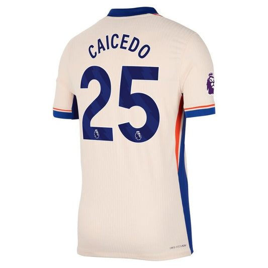 Chelsea 24/25 Away Jersey Caicedo #25 back