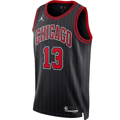 Chicago Bulls Black Statement Jersey Kevin Huerter #13