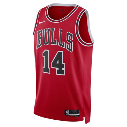 Chicago Bulls Red Icon Edition Jersey Matas Buzelis &nbsp;#14 front