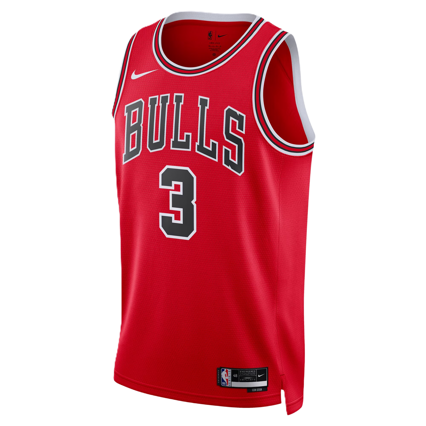 Chicago Bulls Red Icon Jersey Zach Josh Giddey #3