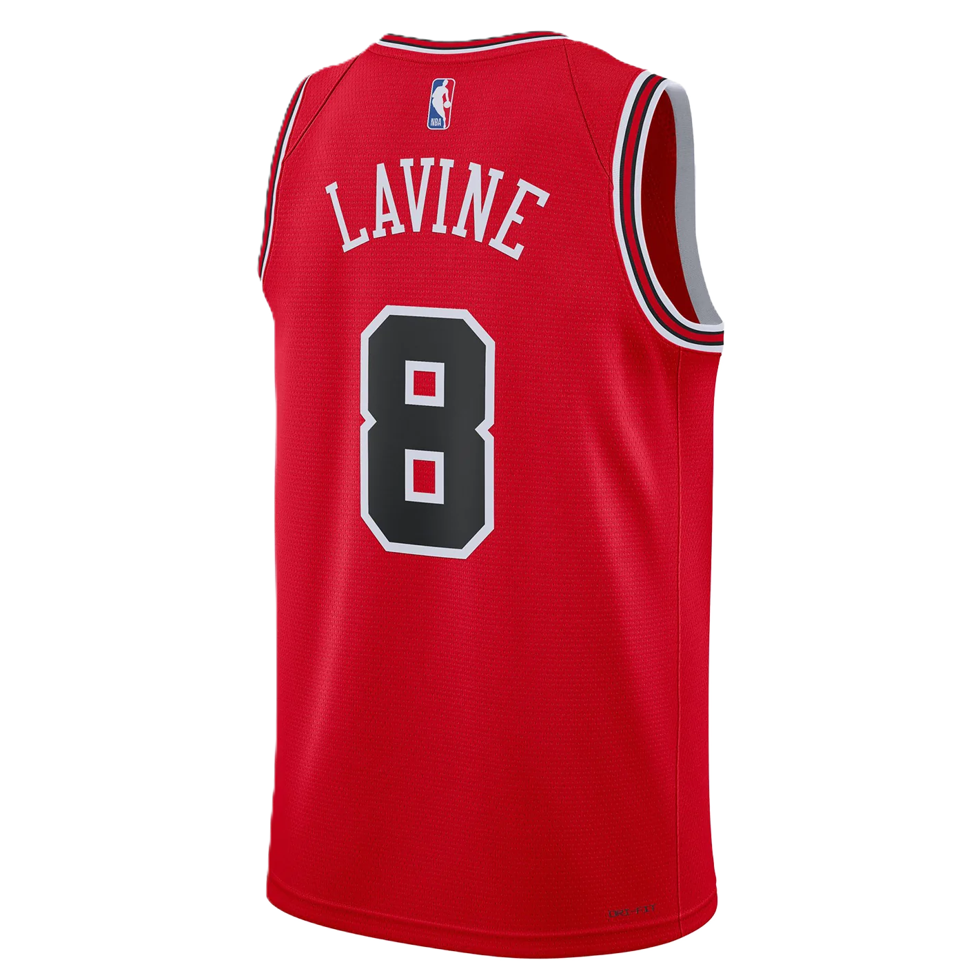 Chicago Bulls Red Icon Jersey Zach LaVine #8