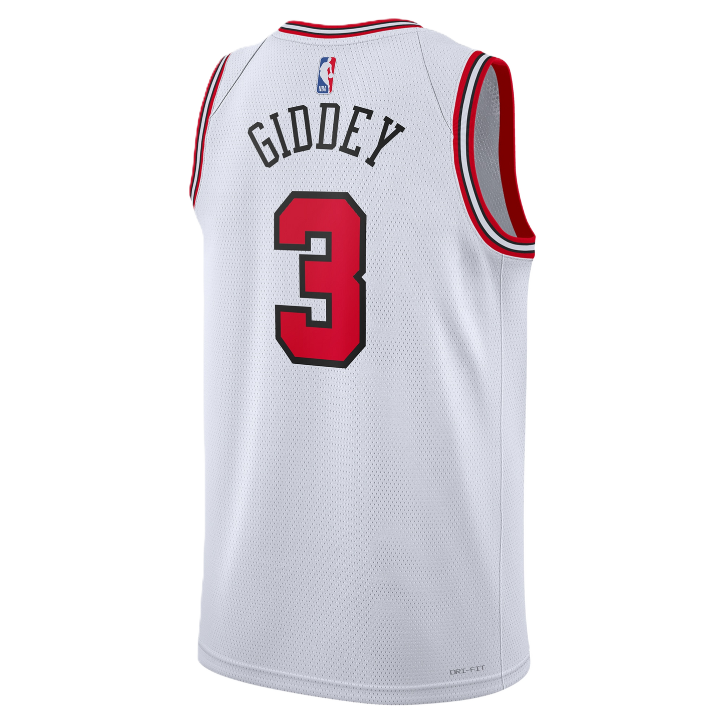 Chicago Bulls White Association Jersey Zach Josh Giddey #3