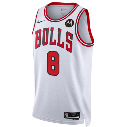 Chicago Bulls White Association Jersey Zach LaVine #8