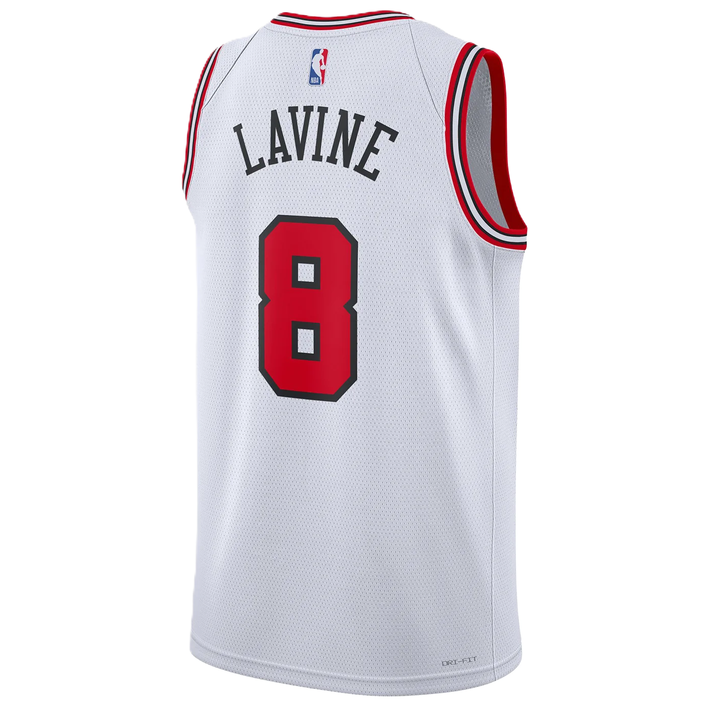 Chicago Bulls White Association Jersey Zach LaVine #8