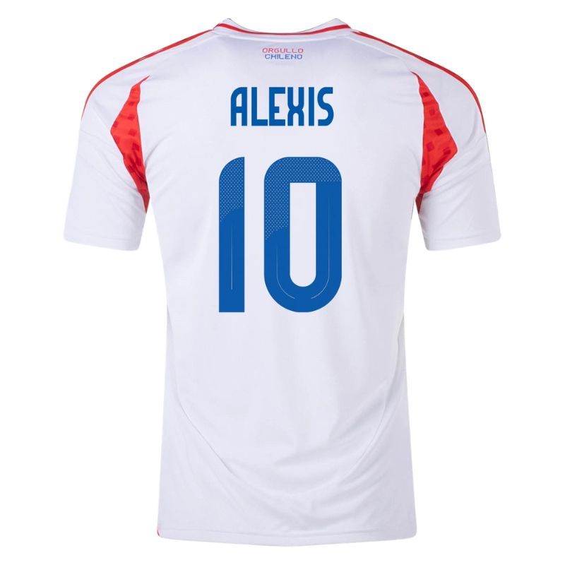 Chile 2024 Away Jersey Alexis Sanchez #10