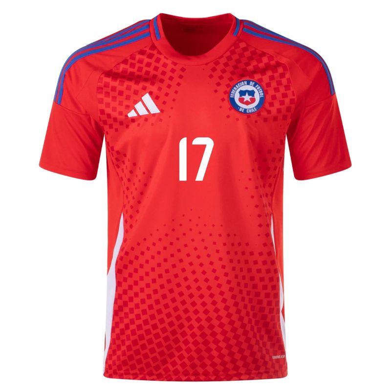 Chile 2024 Home Jersey Gary Medel #17