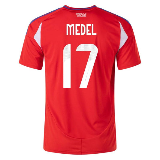 Chile 2024 Home Jersey Gary Medel #17