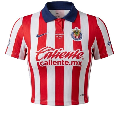 Chivas De Guadalajara 26/27 Home Cropped Women's Jersey