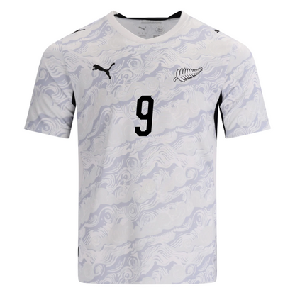 New Zealand 2026 Away Jersey Chris Wood #9