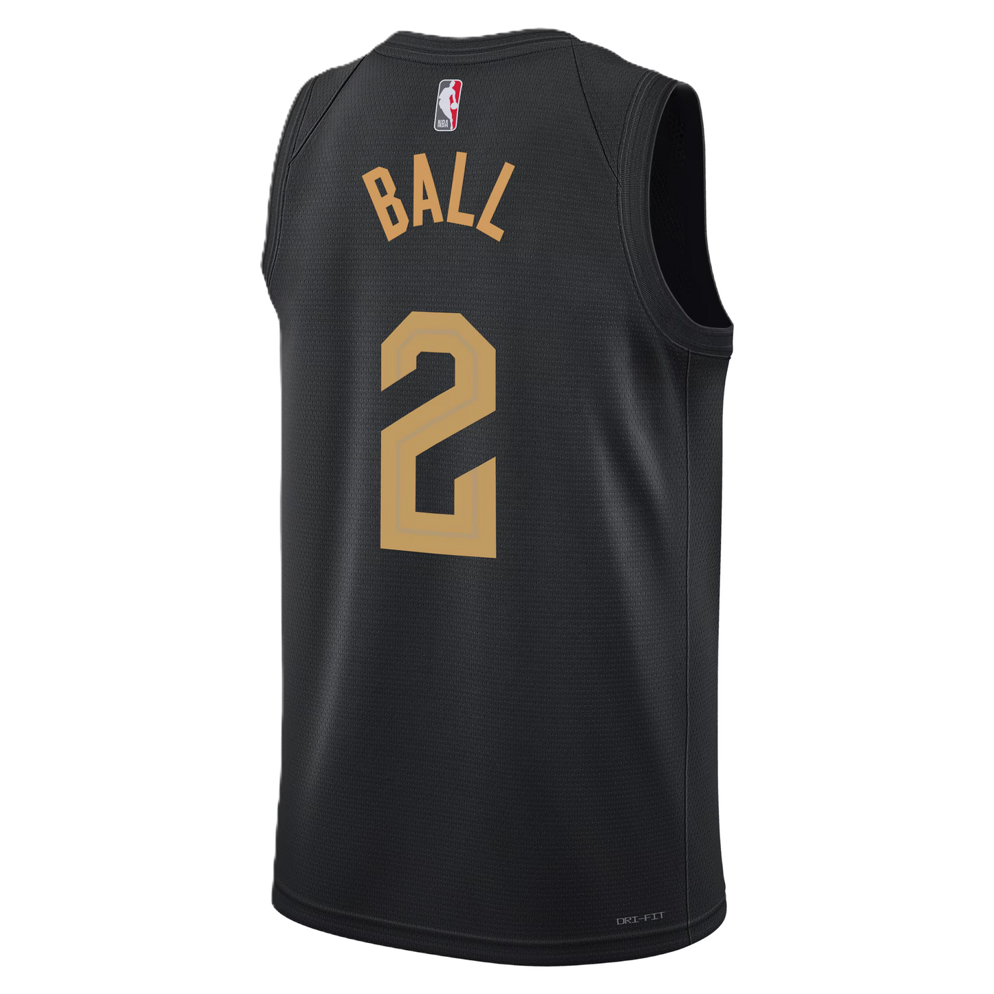 Cleveland Cavaliers Black Statement Jersey Lonzo Ball #2