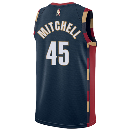 Cleveland Cavaliers Navy 2008-09 Hardwood Classics Jersey Donovan Mitchell #45