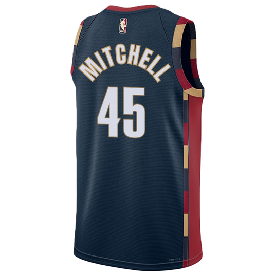 Cleveland Cavaliers Navy 2008-09 Hardwood Classics Jersey Donovan Mitchell #45