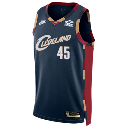 Cleveland Cavaliers Navy 2008-09 Hardwood Classics Jersey Donovan Mitchell #45