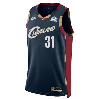 Cleveland Cavaliers Navy 2008-09 Hardwood Classics Jersey Jarrett Allen #31