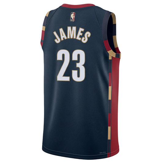 Cleveland Cavaliers Navy 2008-09 Hardwood Classics Jersey LeBron James #23