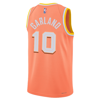 Cleveland Cavaliers Orange 2025-2026 City Edition Jersey Darius Garland #10