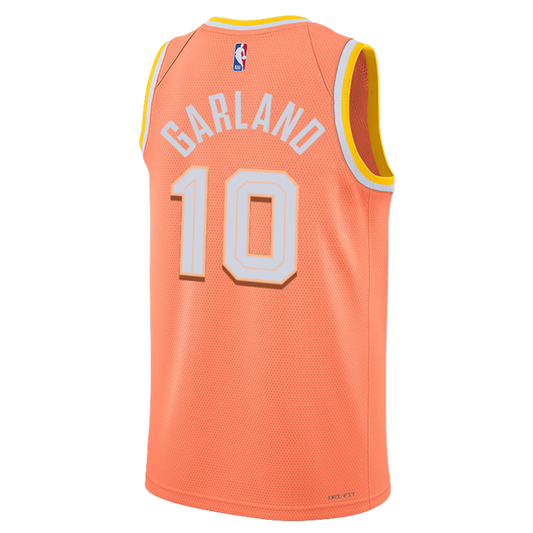 Cleveland Cavaliers Orange 2025-2026 City Edition Jersey Darius Garland #10
