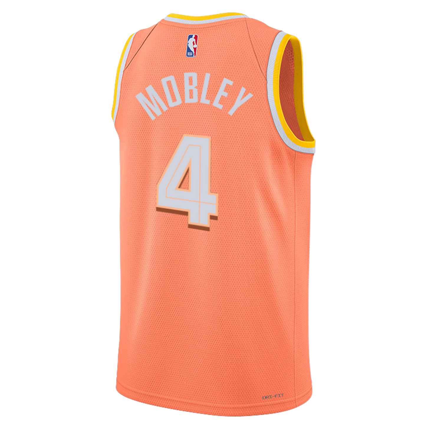 Cleveland Cavaliers Orange 2025-2026 City Edition Jersey Evan Mobley #4