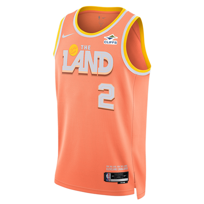 Cleveland Cavaliers Orange 2025-2026 City Edition Jersey Lonzo Ball #2