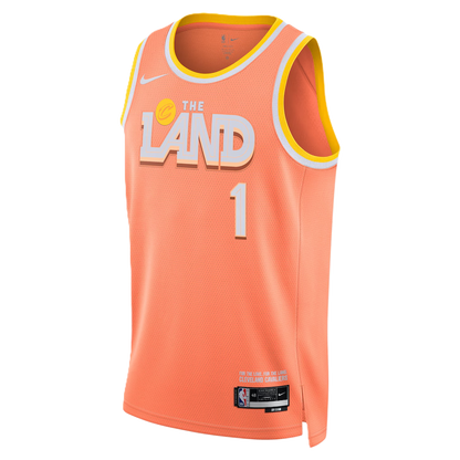 Cleveland Cavaliers Orange 2025-2026 City Edition Jersey Max Strus #1