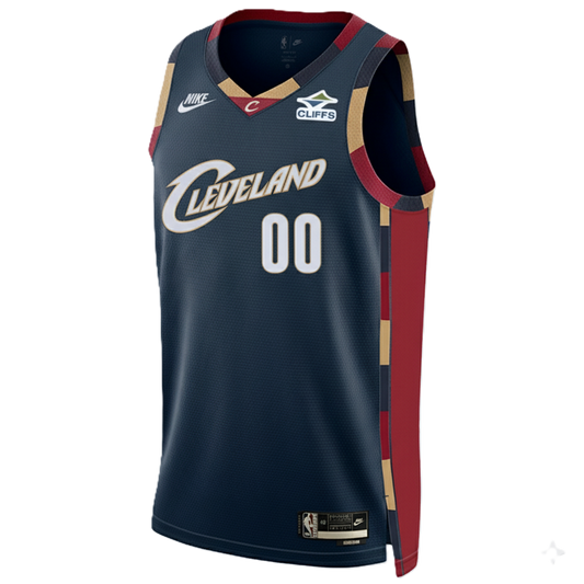 Cleveland Cavaliers Navy 2008-09 Hardwood Classics Jersey Custom