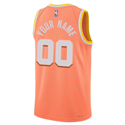 Cleveland Cavaliers Orange 2025-2026 City Edition Jersey Custom
