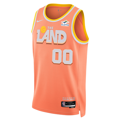 Cleveland Cavaliers Orange 2025-2026 City Edition Jersey Custom