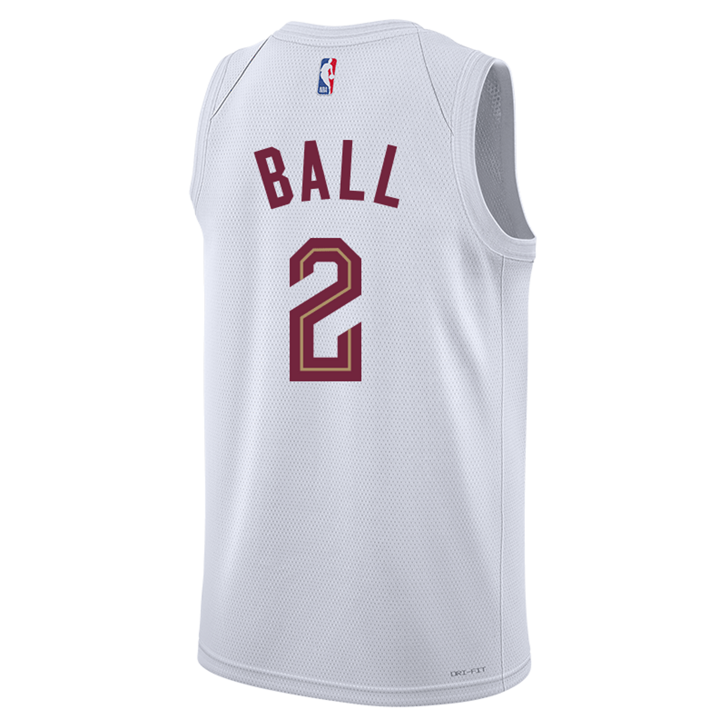 Cleveland Cavaliers White Association Jersey Lonzo Ball #2