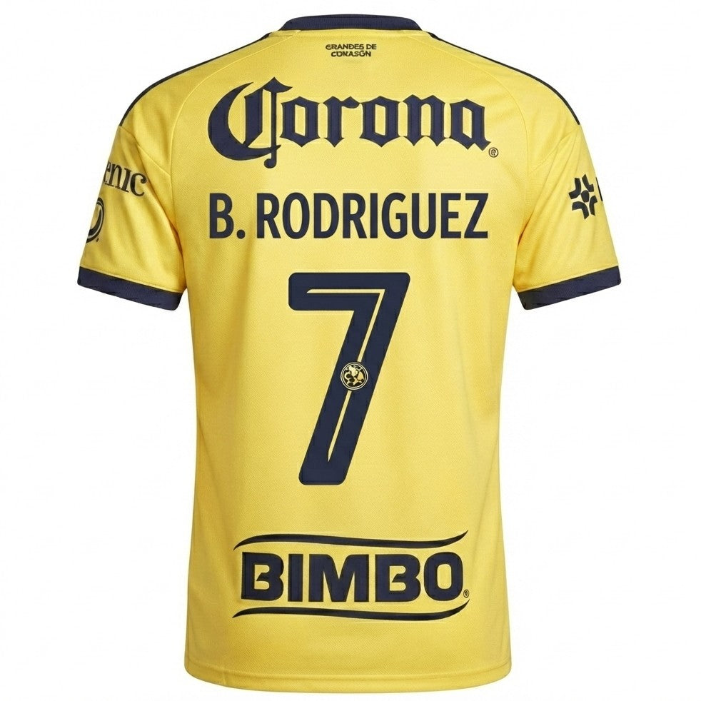 Club América 26/27 Home Jersey Brian Rodríguez #7
