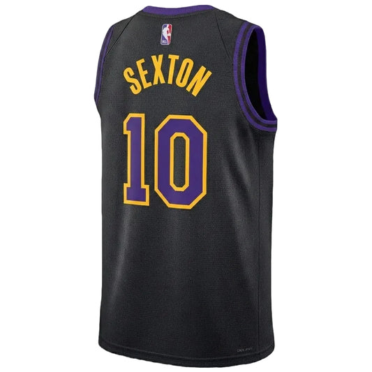 Los Angeles Lakers 2025-26 City Edition Jersey Collin Sexton #10