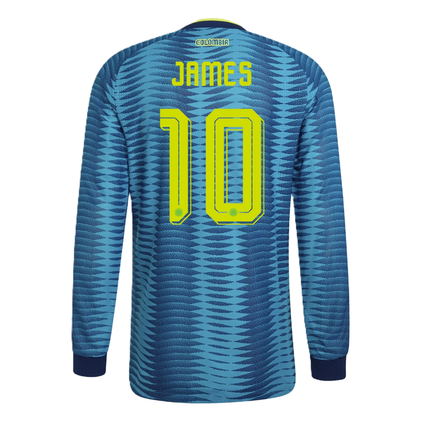 Colombia 2026 Away Long Sleeve Jersey James Rodríguez #10