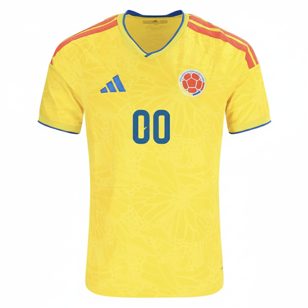 Colombia 2026 Home Jersey Custom