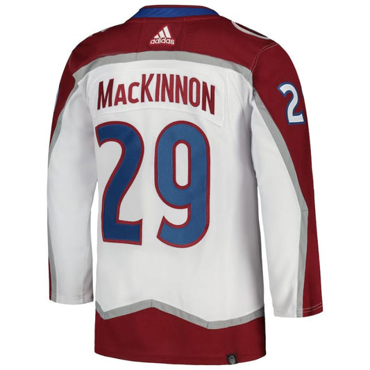 Colorado Avalanche 23/24 Away Jersey MacKinnon #29 back