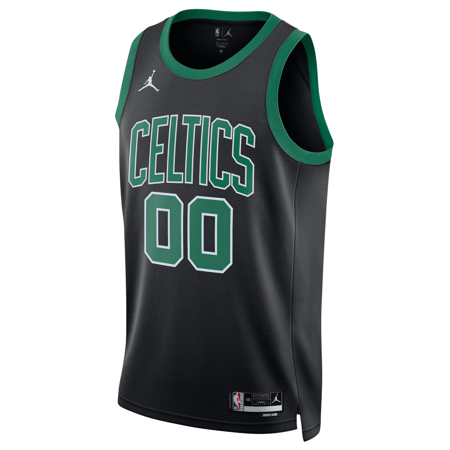 Boston Celtics Black Statement Jersey Custom