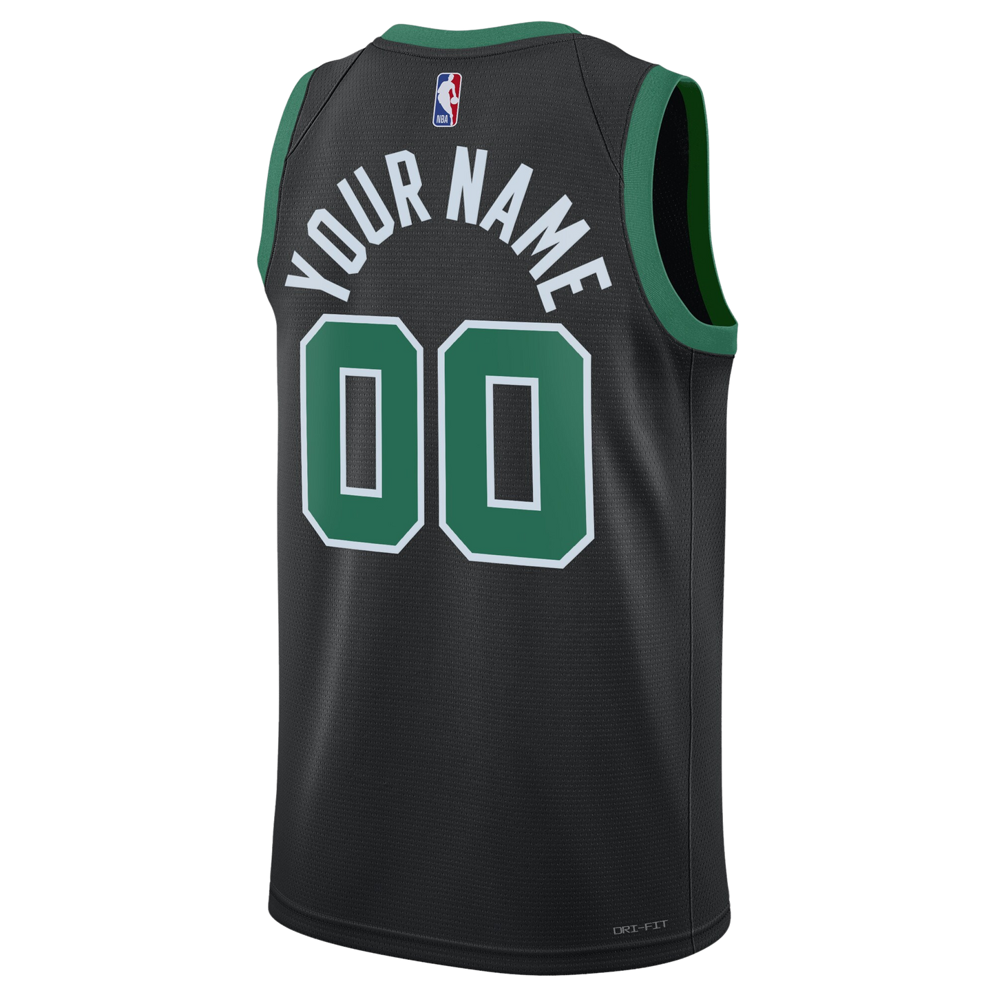 Boston Celtics Black Statement Jersey Custom