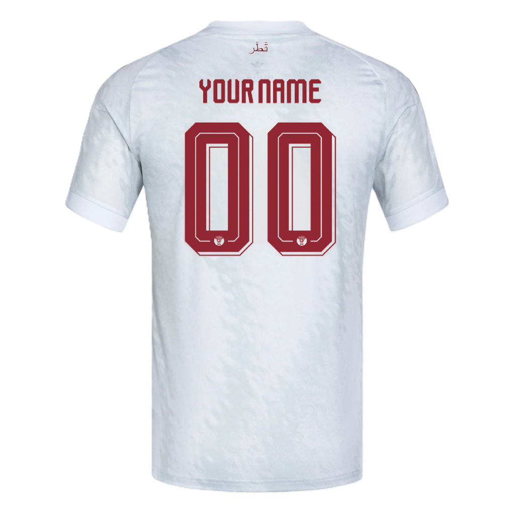 Qatar 2026 Away Jersey Custom
