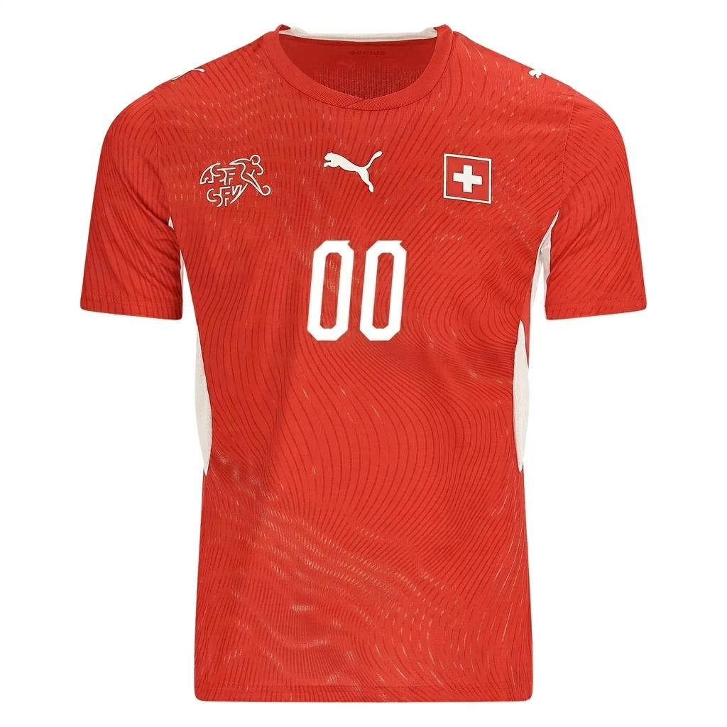 Switzerland 2026 Home Jersey Custom