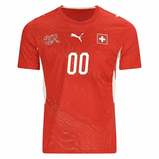 Switzerland 2026 Home Jersey Custom